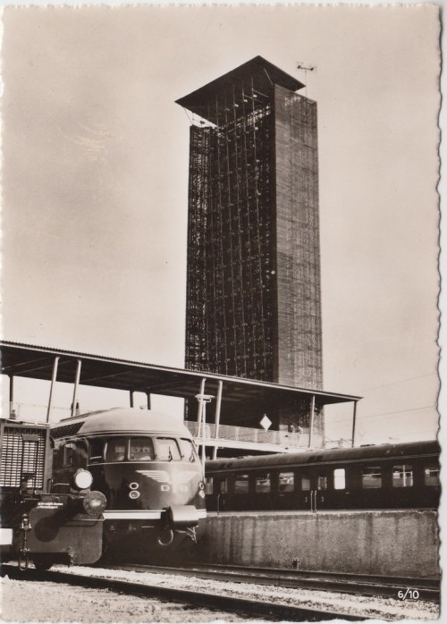 Deutsche Verkehrsausstellung, München, E.M. Lang &amp; Ernst Hürlimann, 1953