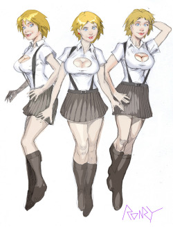 new-x-men: Stepford Cuckoos by  ronry drawdude   