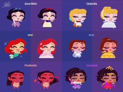 mickeyandcompany:  Disney Ladies and Princesses