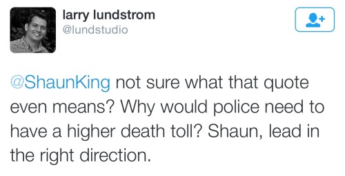 geekandmisandry:  alwaysbewoke:  What the fuck is wrong with people?! Damn!!  Who the fuck sees that and thinks that someone is saying “more cops need to be murdered”?? 