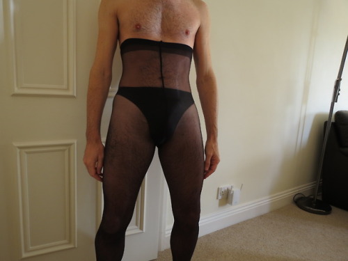 tightslad: Tights with underwear….keeps me more under control…if you know what I mean&