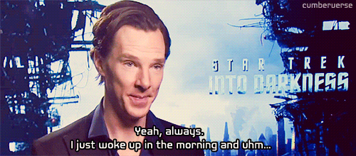 cumberverse:Benny, your Zoolander is showing (x)