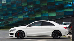 automotivated:  Mercedes CLA 45 AMG by Bas