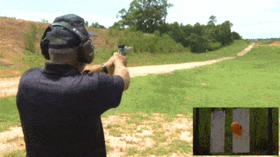 electronictragedy: roguemechanic:  firegodjr:  kylierocket:   sabrerattler:  Please, someone give me the context of this?   This is Jerry Miculek, he’s literally a world record holding sport shooter, possibly the best of all time. He often makes these