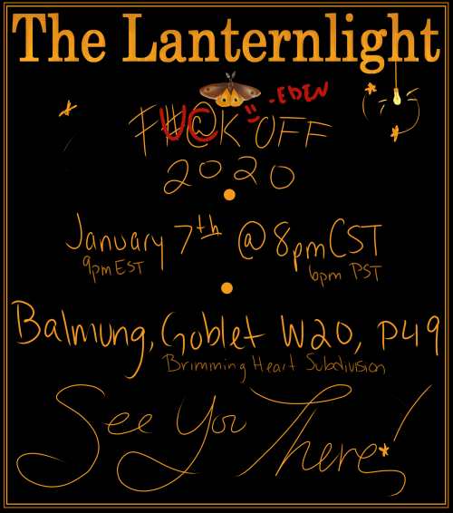lanternlight-xiv:The Lanternlight is hosting a night of nostalgia! Come cozy up with your favorite d