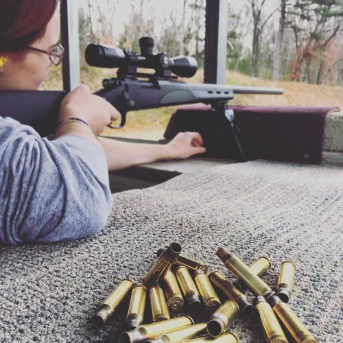Couples therapy. #winchester #308 #remington700 #rifles #gunclub #girlfriend (at Centerville Sportsm