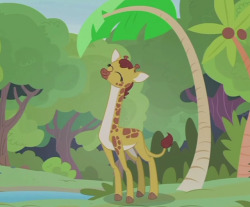 Yeah so the giraffe is pretty cute