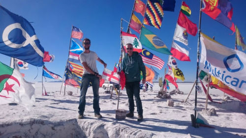 Uyuni Salt Flats (Salar de Uyuni) Salar de Uyuni in Bolivia is the world’s largest salt flat. It’s t