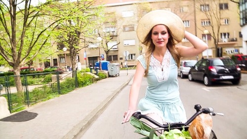 Beautiful With Large Hat