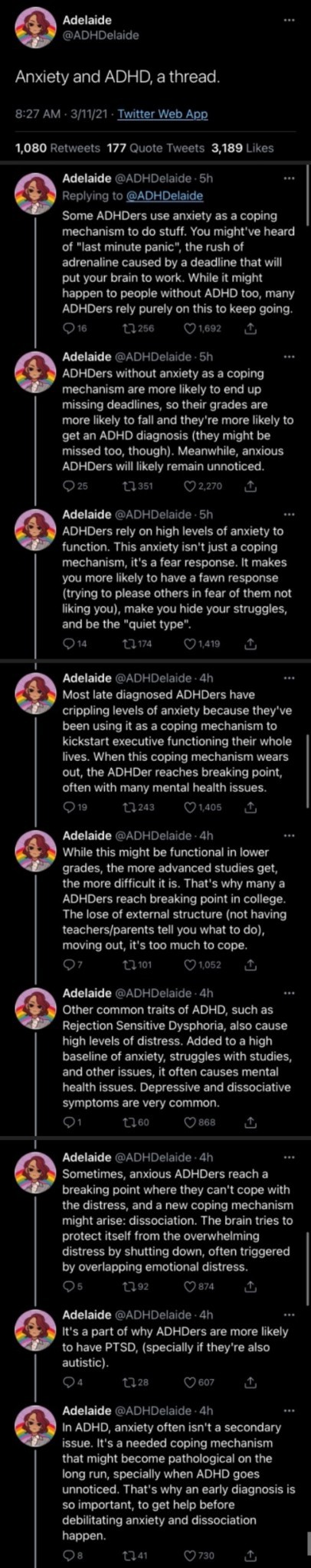 Sent This Thread To Our Therapist And Got A Positive Response.