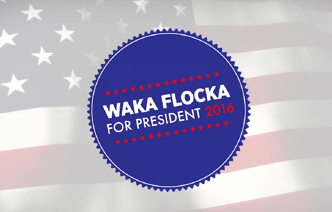 Waka Flocka Flame Announces Presidential Campaign 2016