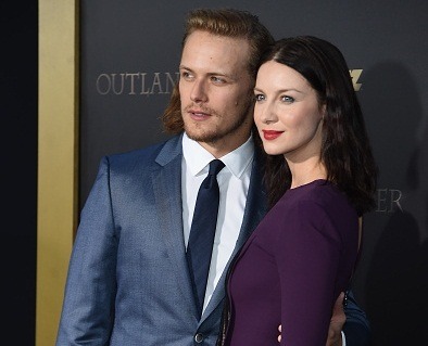 creag-an-fhitich:  She and Sam Heughan absolutely lit up the screen with fireworks.~