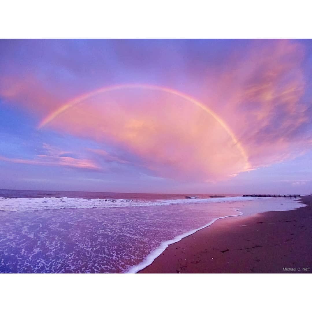 Red Cloudbow over Delaware   Image Credit &amp; Copyright: Michael C. Neff (Neffworks