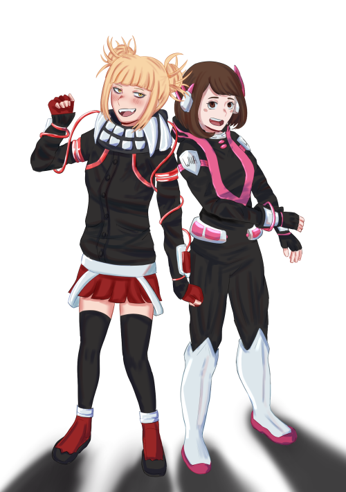 Musketeer Toga and Uraraka?