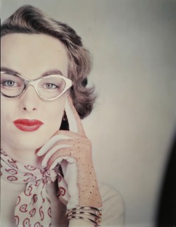 Carolathhabsburg:  By Erwin Blumenfeld For Vogue. 1950S. 