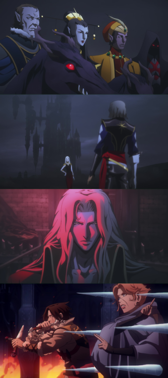 samueldeats:qipaos:Castlevania S02 (2018)favourite aesthetic shots(+ s01)This is a lovely collection