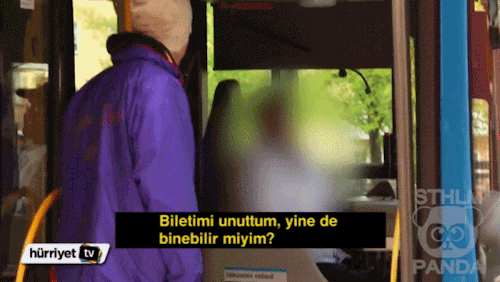 krawhat:Otobüs şoförlerine ayrımcılık sınavı - İş adamı ve evsiz kılığında otobüse parasız binmeye ç