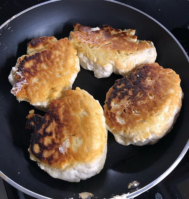 First go at making bannock- yum @melizzalavoie #markwcarbone365 http://bit.ly/2Xk7GR4