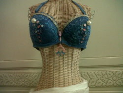 “Mermaid Fantasy Bra”Made with