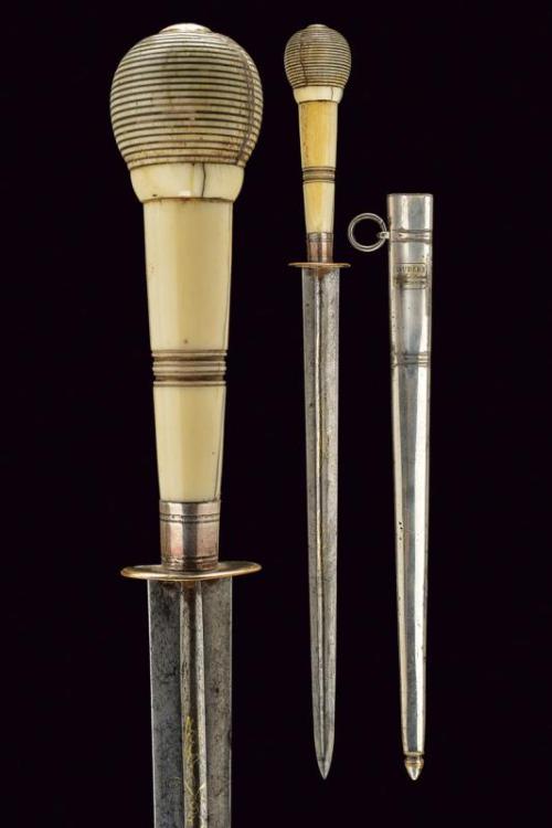 English naval officer’s dirk, 19th century.from Czerny’s International Auction House