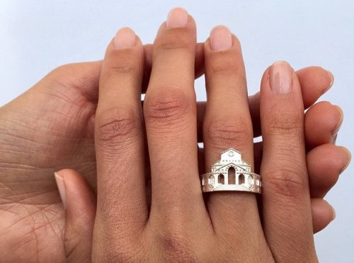 Cityscape Skyline Rings FromAvizzanoJewels
