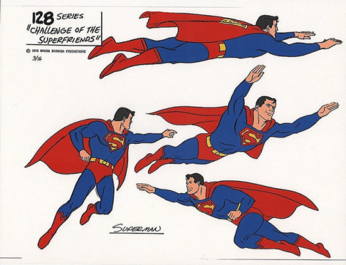 talesfromweirdland:
“Model sheets by Alex Toth for Batman, Robin, Wonder Woman, and Superman. These were for the 1970s Hanna-Barbera animated series, Super Friends and Challenge of the Super Friends.
”