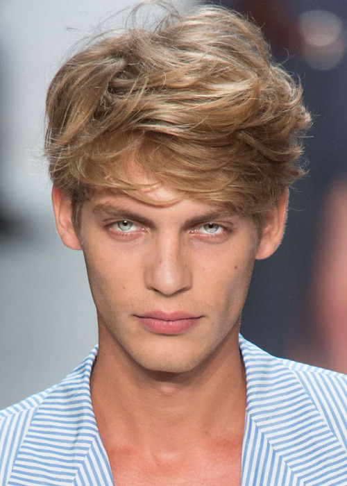 voulair:  Baptiste Radufe at Michael Kors Spring 2014 