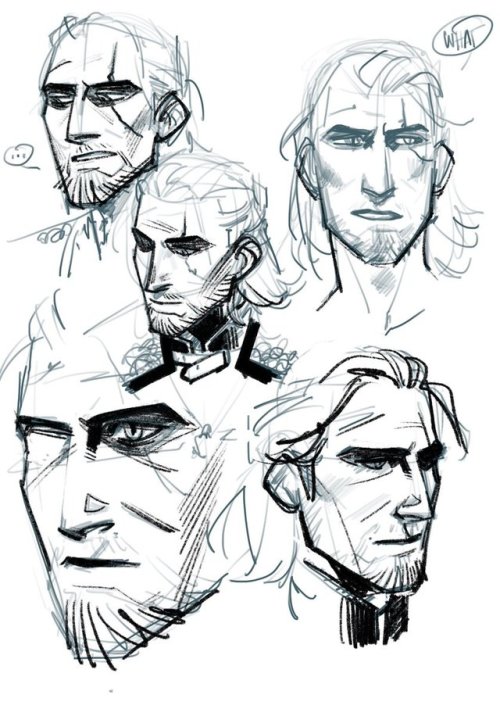 iskodraws: some geralts :0&gt;&gt; support me on patreon! / buy me a coffee! / commission in