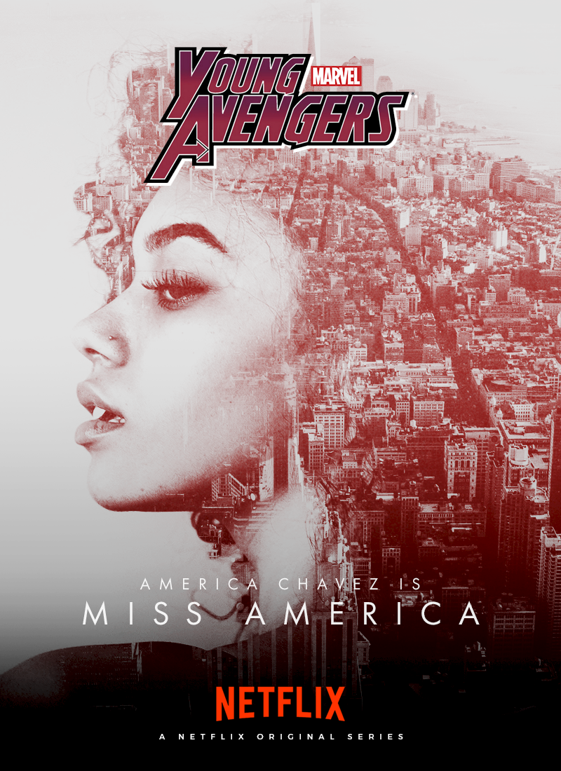 starkroqers:  netflix originals series: young avengers (click for full size)  Founded