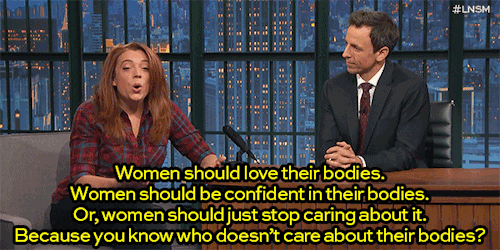 latenightseth: Late Night writer Michelle Wolf offers a female perspective on the difference be