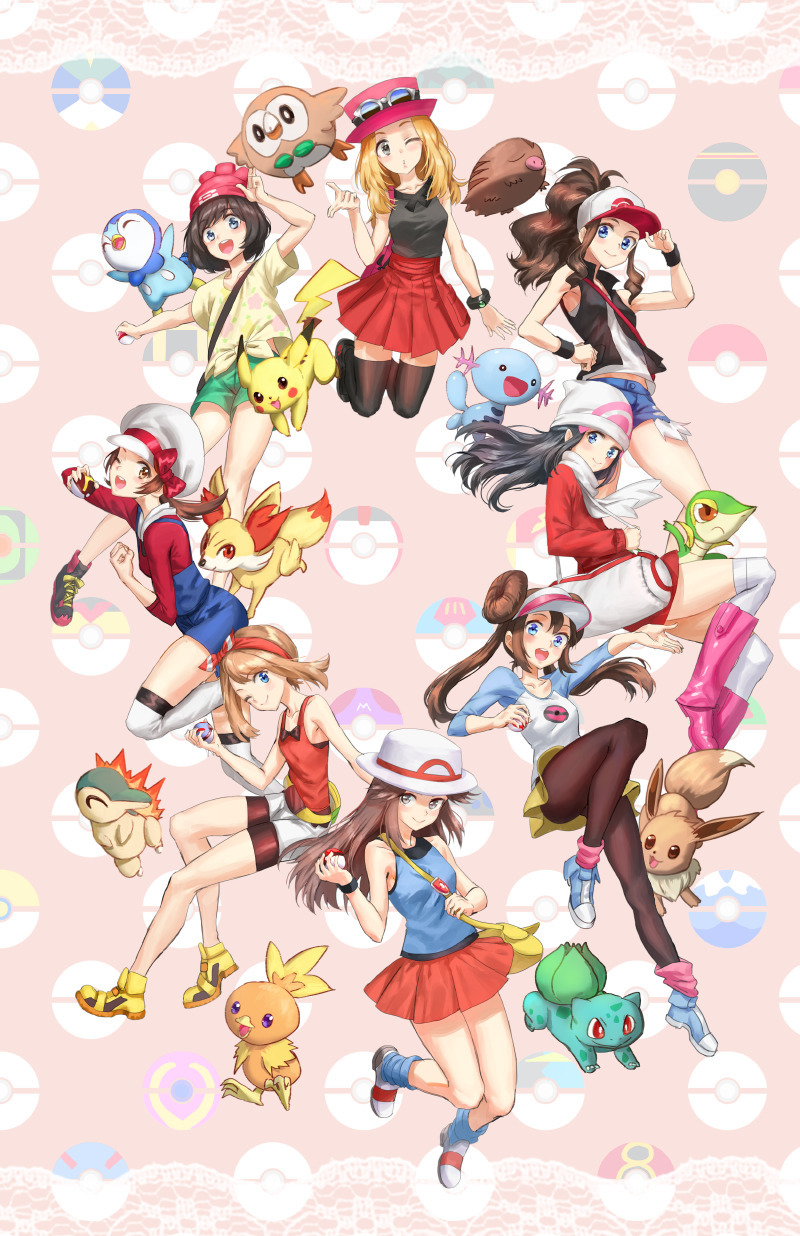 athenawyrm:  Pokemon &amp; Girls