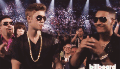 mmistletoe:  Justin accepting the Milestone Award, Billboard Awards 2013 