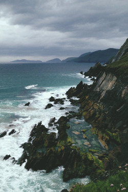 elvenlake:  Dingle Penninsula overlooking the Blasket Islands 