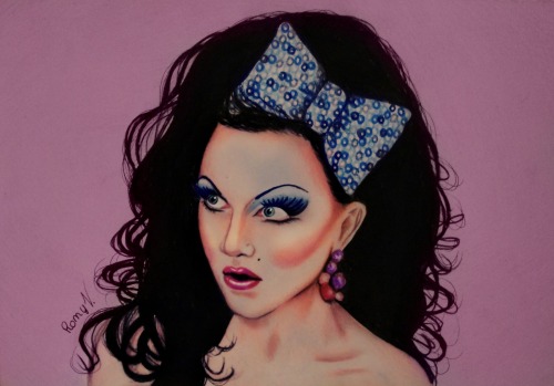 Did this drawing of BenDeLaCreme today (: 