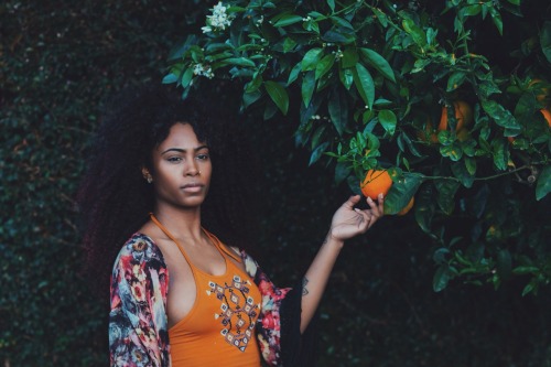 iamp0pe: Brown &amp; Picking Fruit Photo by: mymy94 Model: P.O.P.E.