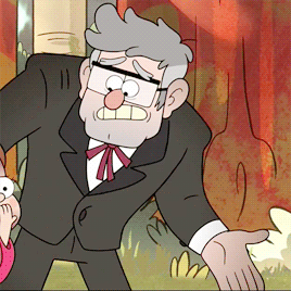 stariousfalls:Gravity Falls + Stan’s suit