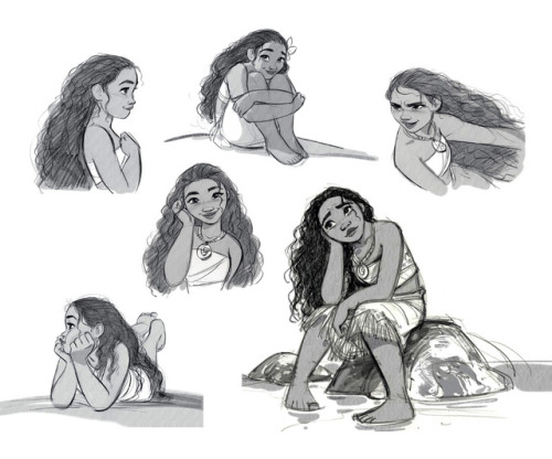 theamazingdigitalart: The amazing concept art of Moana Artbook: The Art of Moana