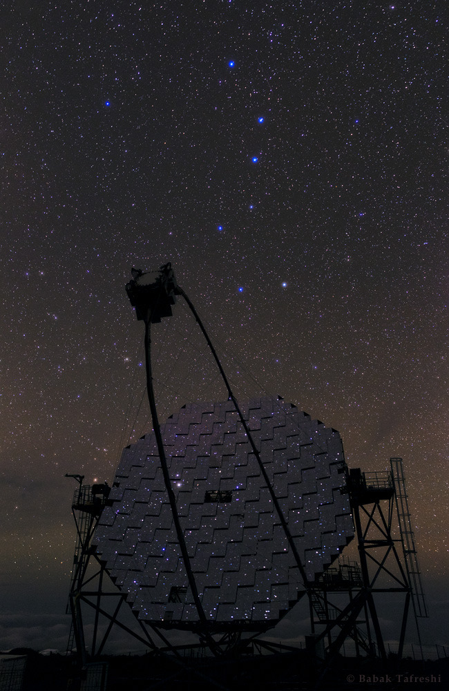 spaceplasma:  Big Dipper and Magic Telescope Stars of the constellation Ursa Major