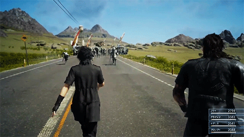  Noctis, Ignis, Gladiolus, &amp; PromptoFinal Fantasy XV  AKA The Entourage