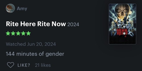 A Few Of My Fave Letterboxd Reviews Of Rite Here Rite Now Part 1