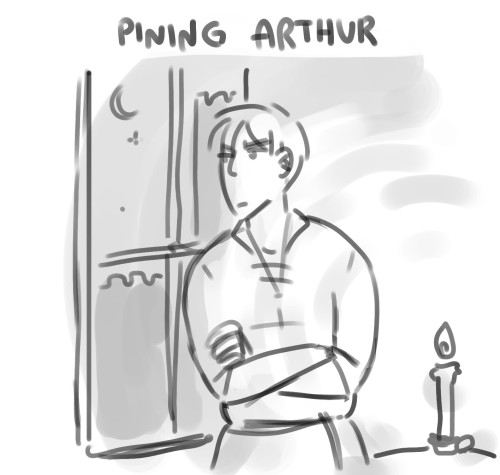 Arthur *stares brooding out of the window*Merlin *rants*Courting rituals >> [HERE]