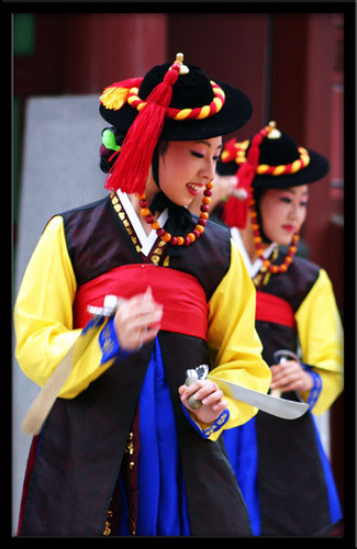 Geommu (also transliterated Gummu, Kommu) is a traditional sword dance practiced in Korea. Geommu is