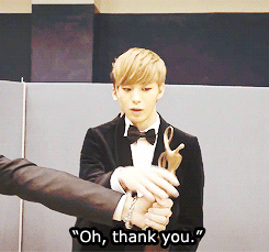 movedtolovelybin-deactivated201:  Hongbin’s English forever melting my heart. ♥