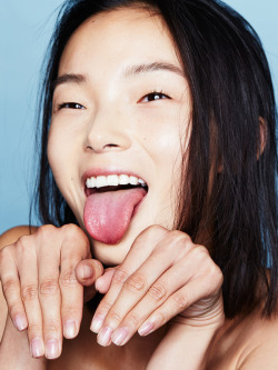 thebeautymodel:  Xiao Wen by Brayden Olson for Glossier  
