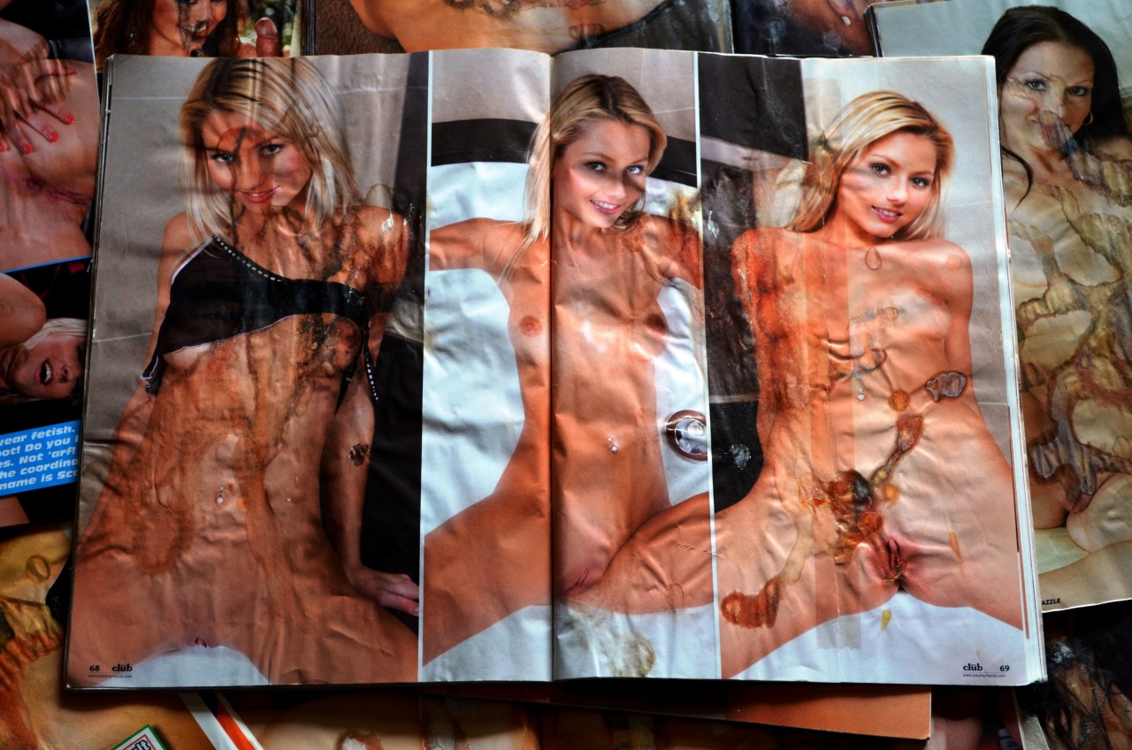 stickyspunkypages:  StickyPages: Anneli: the jizzwrecked aftermath.  Looking good
