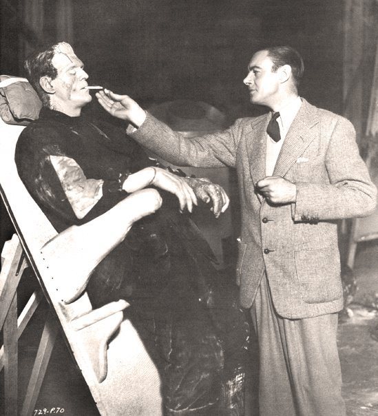retrogasm:  Frankenstein smoke break