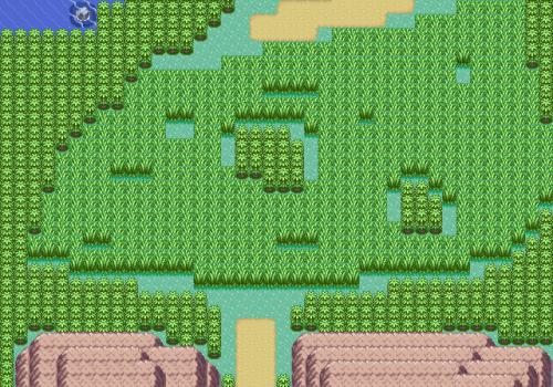 meteor-falls: Hoenn Route 119, connecting Route 118 to Fortree City