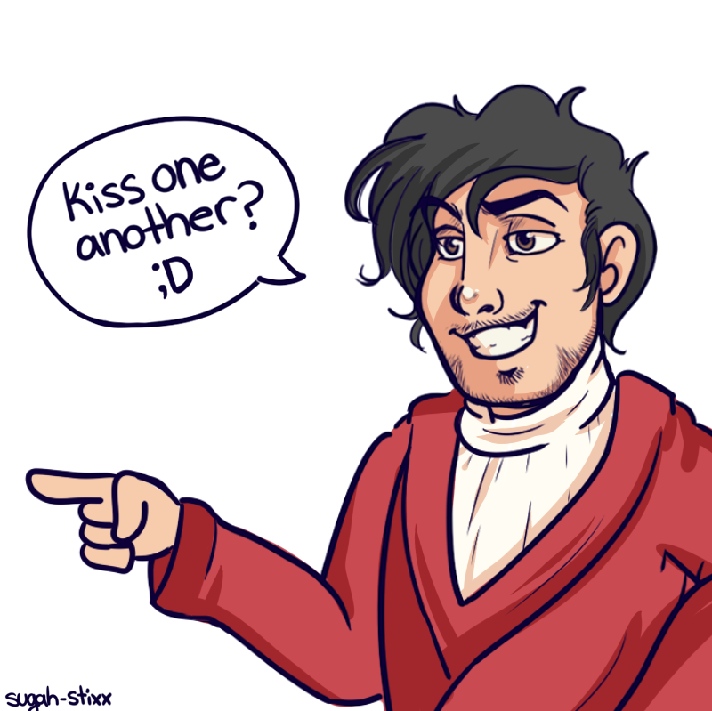 sugah-stixx:  Happy Birthday to my Precious (burnt)Cinnamon Roll, Darkiplier. I