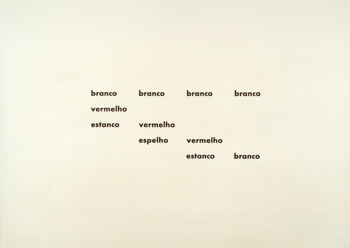 garadinervi:
“ (from) “Noigandres 4 - poesia concreta”, Edited by IRWA industria grafica, São Paulo, Brazil, 1958; Works: Décio Pignatari, Hambre; Décio Pignatari, Life; Haroldo De Campos, Fala Clara; Haroldo De Campos, Branco; Haroldo De Campos,...