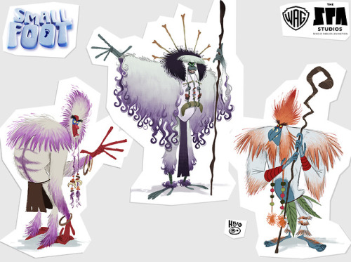 hebrocharacterdesign:SMALLFOOT 2012-2013